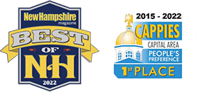 Family Favorite Award, Best of NH and 2021 Peoples Preference award logos
