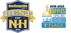 Family Favorite Award, Best of NH and 2021 Peoples Preference award logos