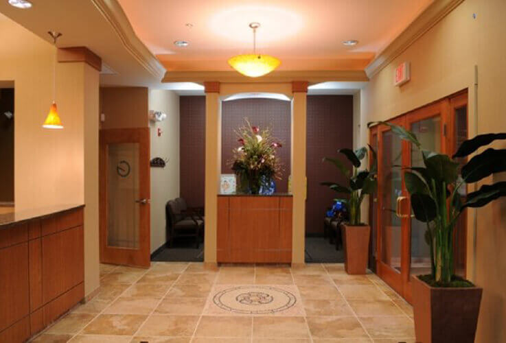 front lobby